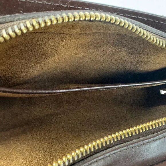 Auth LOUIS VUITTON Damier Ebene Saint Louis Clutch Bag Brown N51993 - z3432 - Picture 11 of 13